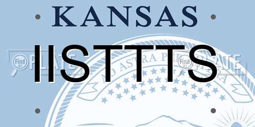 IISTTTS Kansas License Plate