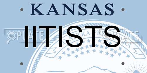 IITISTS Kansas License Plate