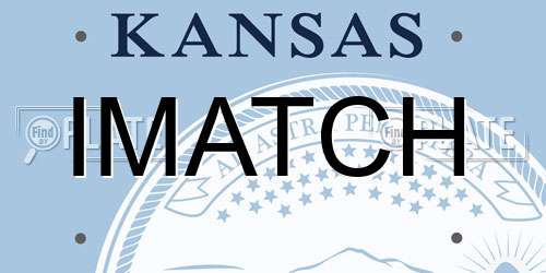 IMATCH Kansas License Plate
