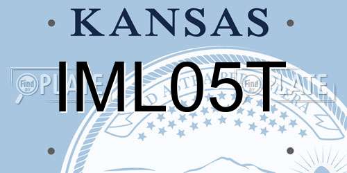 IML05T Kansas License Plate
