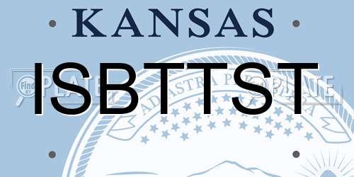 ISBTTST Kansas License Plate