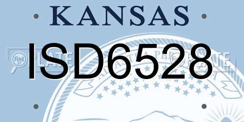 ISD6528 Kansas License Plate