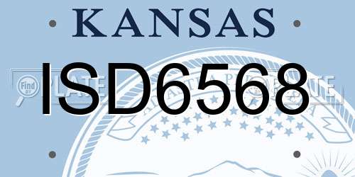 ISD6568 Kansas License Plate