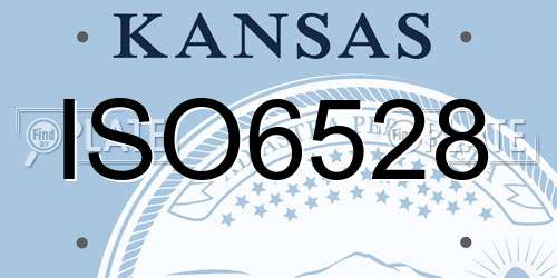 ISO6528 Kansas License Plate