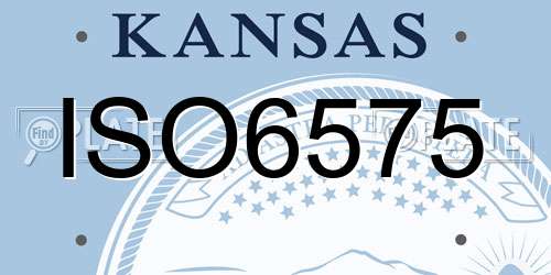 ISO6575 Kansas License Plate