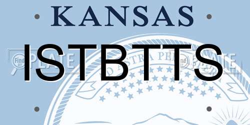 ISTBTTS Kansas License Plate