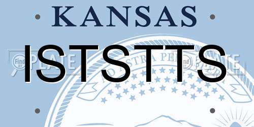 ISTSTTS Kansas License Plate