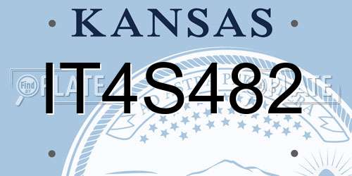 IT4S482 Kansas License Plate