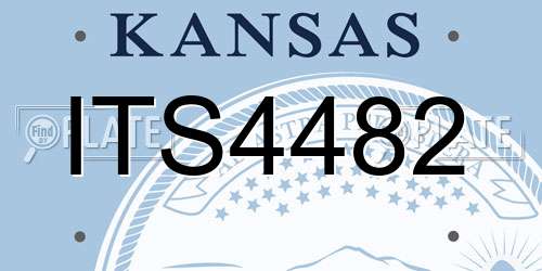ITS4482 Kansas License Plate