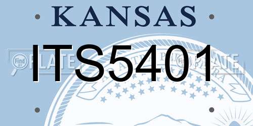 ITS5401 Kansas License Plate