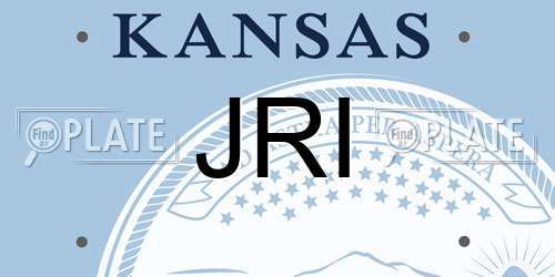 JRI Kansas License Plate