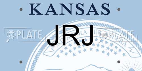 JRJ Kansas License Plate