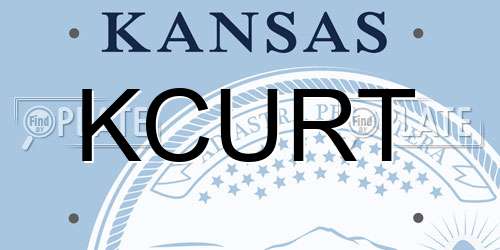 KCURT Kansas License Plate