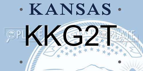 KKG2T Kansas License Plate