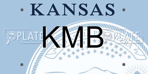KMB Kansas License Plate
