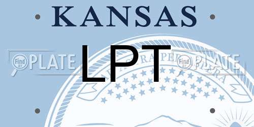LPT Kansas License Plate