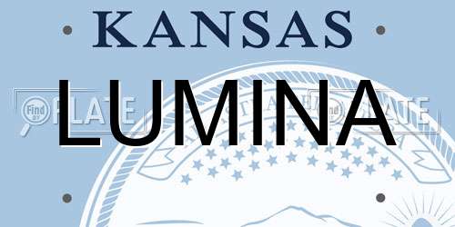 LUMINA Kansas License Plate