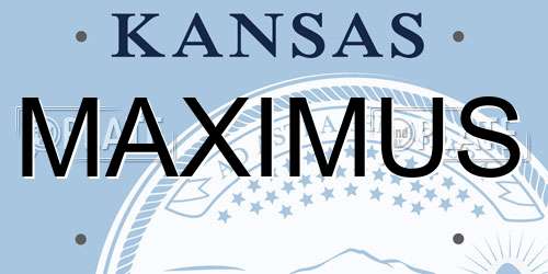 MAXIMUS Kansas License Plate
