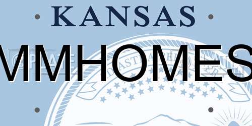 MMHOMES Kansas License Plate