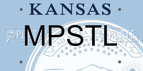 MPSTL Kansas License Plate