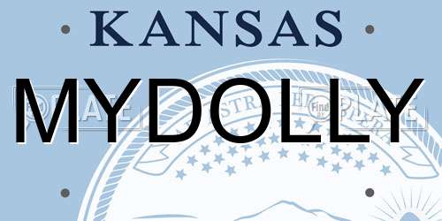 MYDOLLY Kansas License Plate