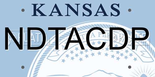 NDTACDP Kansas License Plate