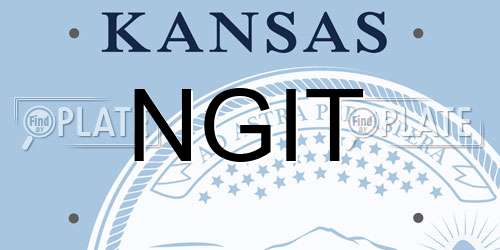 NGIT Kansas License Plate