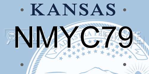 NMYC79 Kansas License Plate