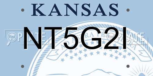 NT5G2I Kansas License Plate