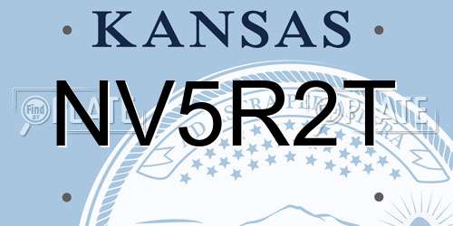 NV5R2T Kansas License Plate