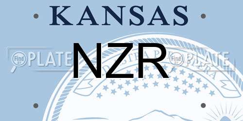 NZR Kansas License Plate