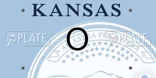 O Kansas License Plate