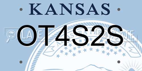 OT4S2S Kansas License Plate