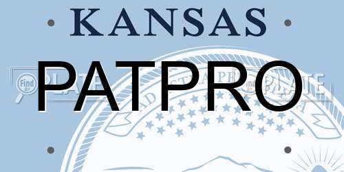PATPRO Kansas License Plate