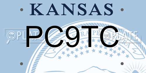 PC9TC Kansas License Plate