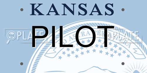 PILOT Kansas License Plate