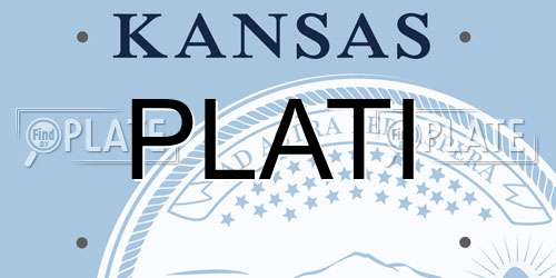 PLATI Kansas License Plate