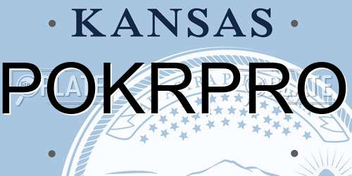 POKRPRO Kansas License Plate