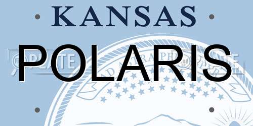 POLARIS Kansas License Plate