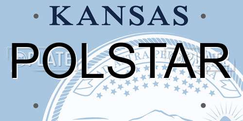 POLSTAR Kansas License Plate