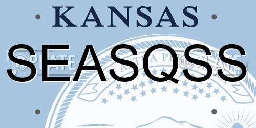 SEASQSS Kansas License Plate