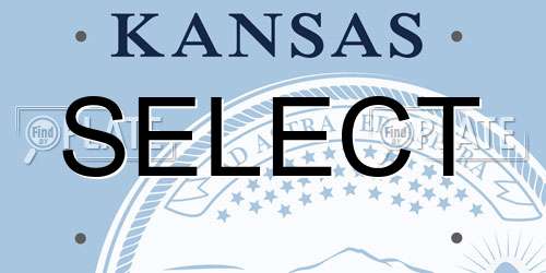 SELECT Kansas License Plate