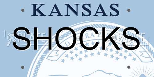 SHOCKS Kansas License Plate