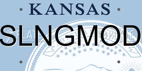 SLNGMOD Kansas License Plate