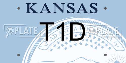 T1D Kansas License Plate
