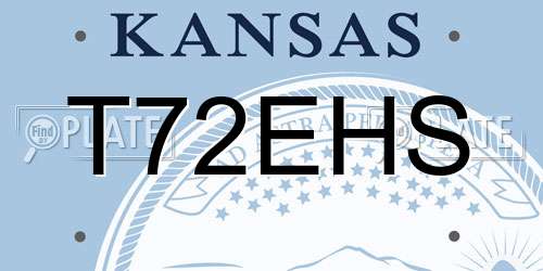 T72EHS Kansas License Plate