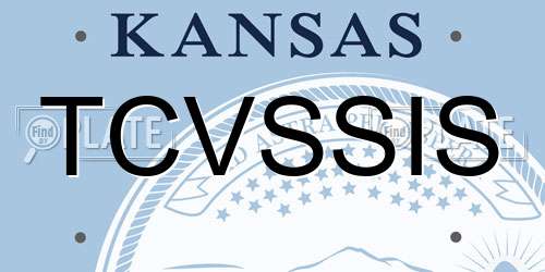 TCVSSIS Kansas License Plate