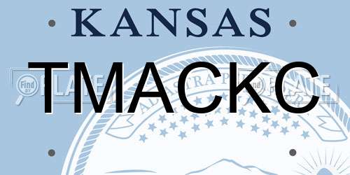 TMACKC Kansas License Plate