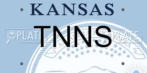 TNNS Kansas License Plate