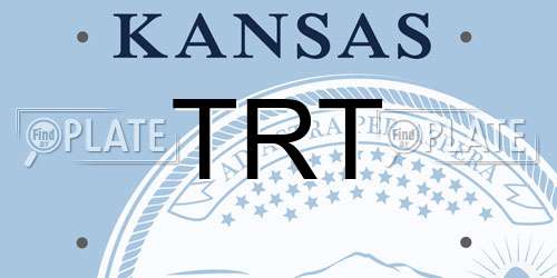 TRT Kansas License Plate